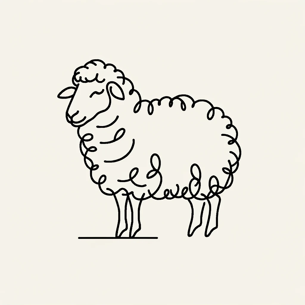 羊简笔画